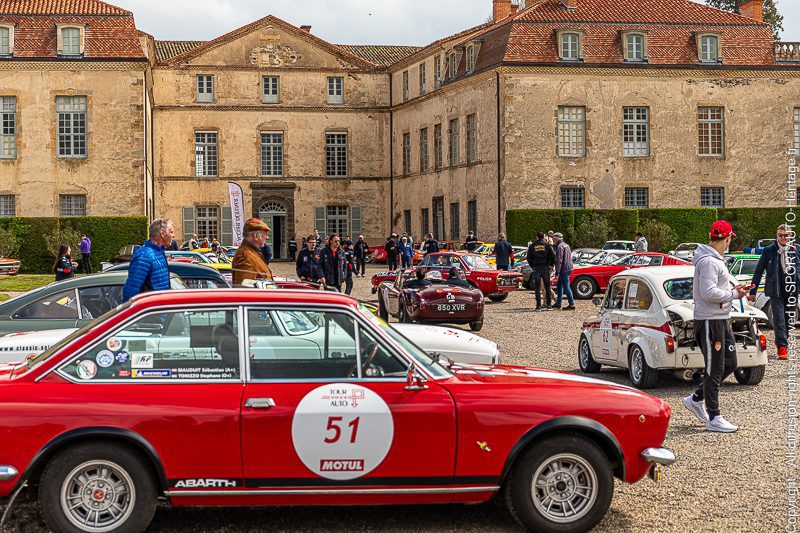 Tour Auto 2023 - Etape relai à la mi journée