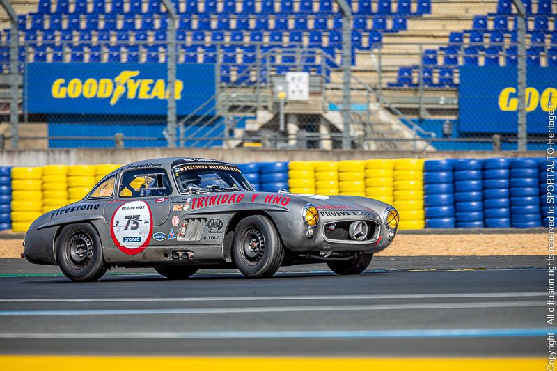 273 - MERCEDES-BENZ - 300 SL COUPE - 1955 - LE MANS CLASSIC - PLATEAU 2