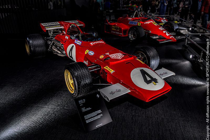 FERRARI - 312 B - 1970 - Chassis #003 - Jacky Ickx - Retromobile
