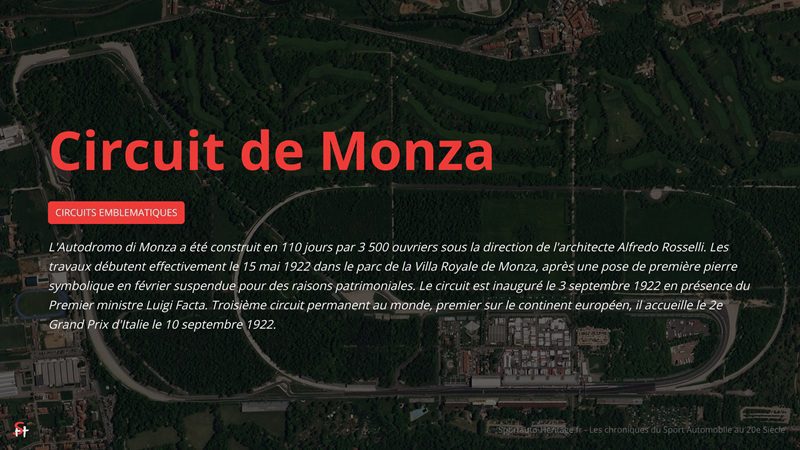 L'Autodromo di Monza